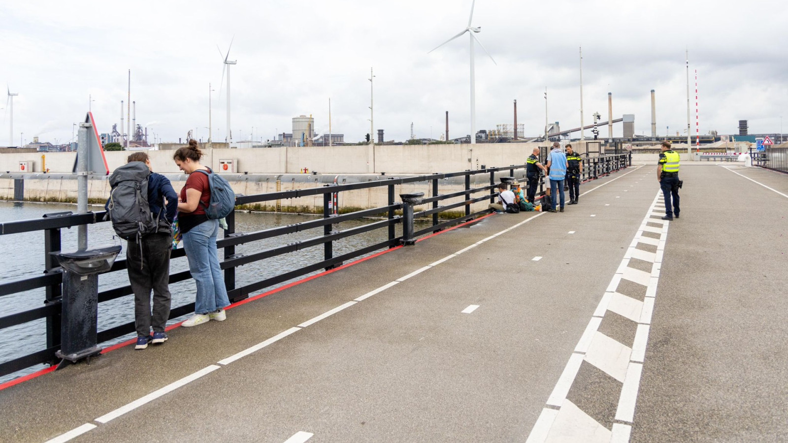 Weer blokkade cruiseschepen