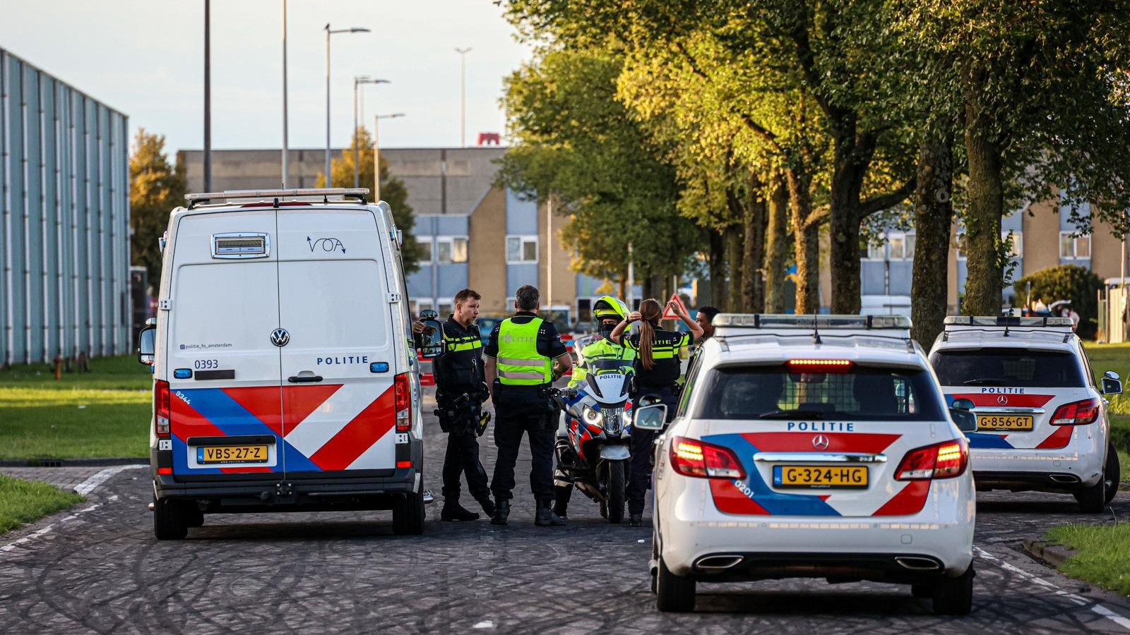 Ongeluk na straatrace Westelijk Havengebied