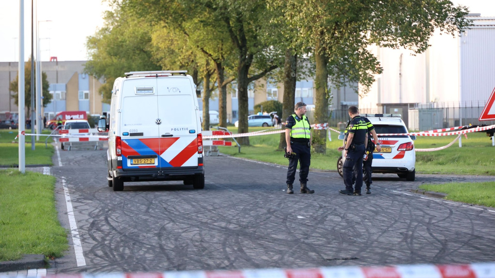 Ongeluk na straatrace Westelijk Havengebied