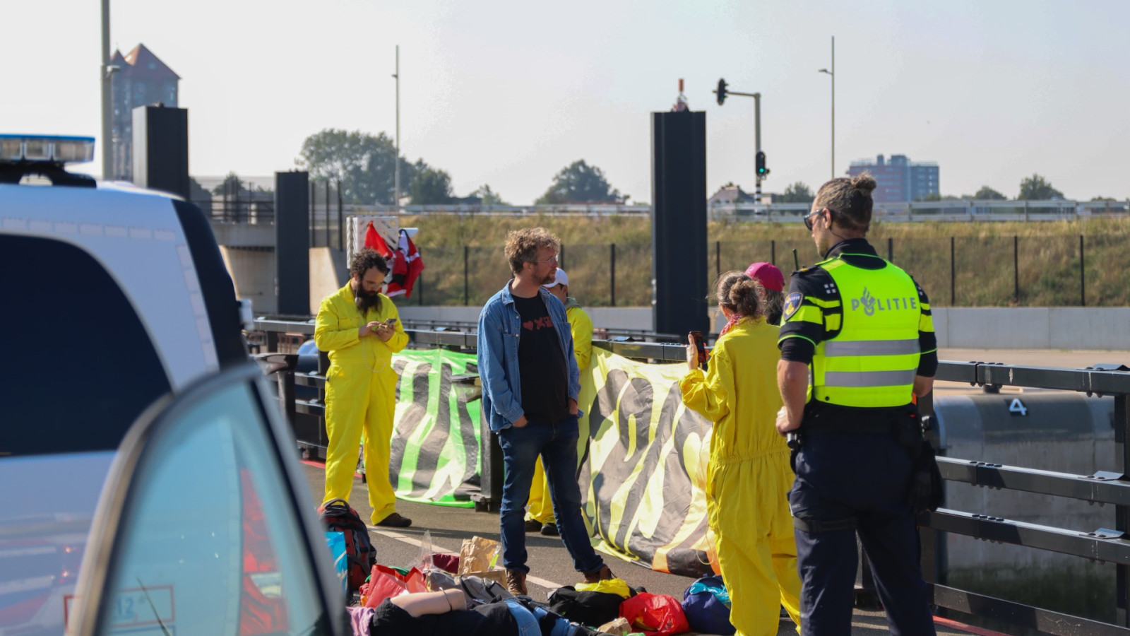 Blokkade sluis IJmuiden