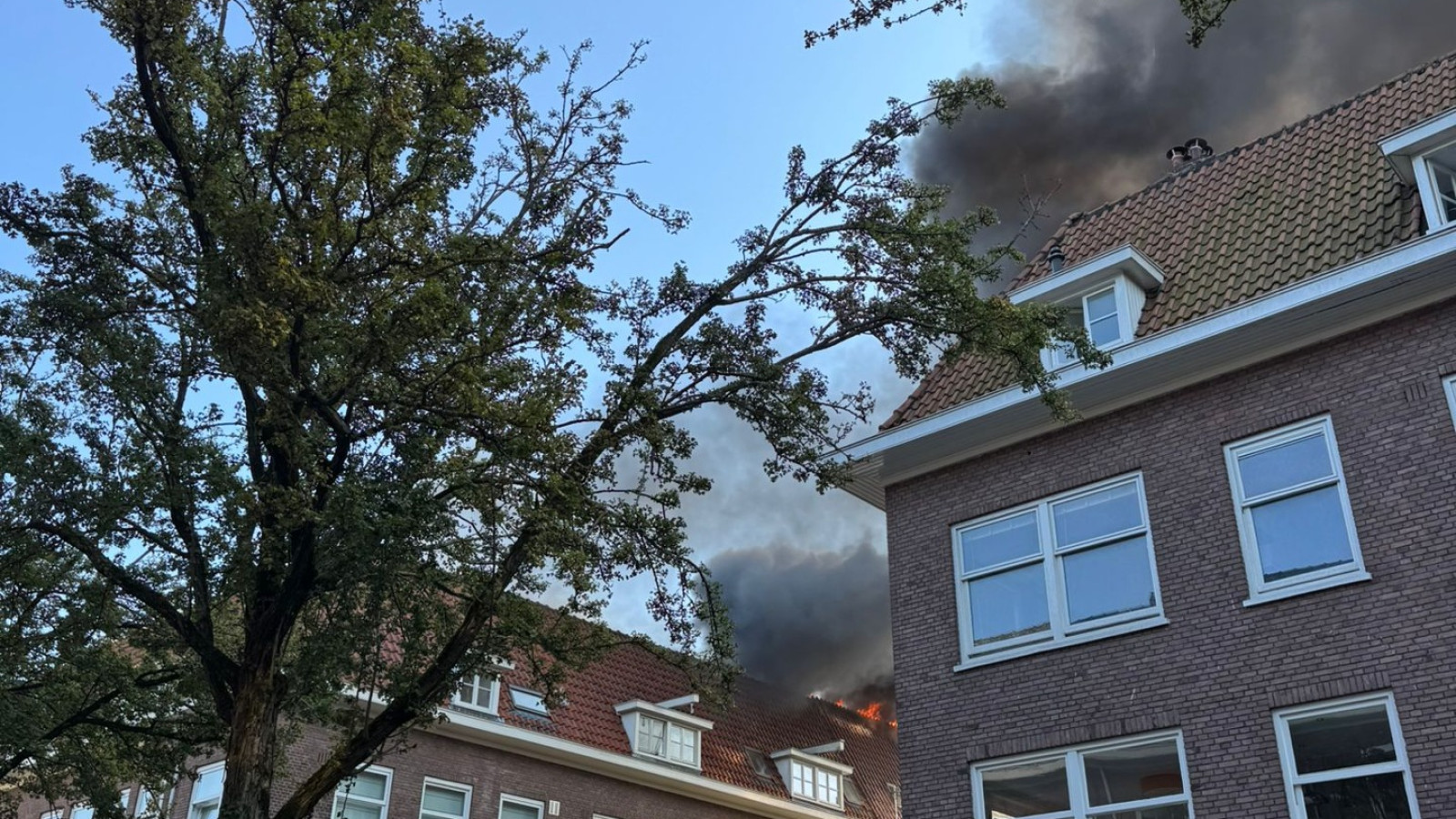 Brand woning Groenendaalstraat 