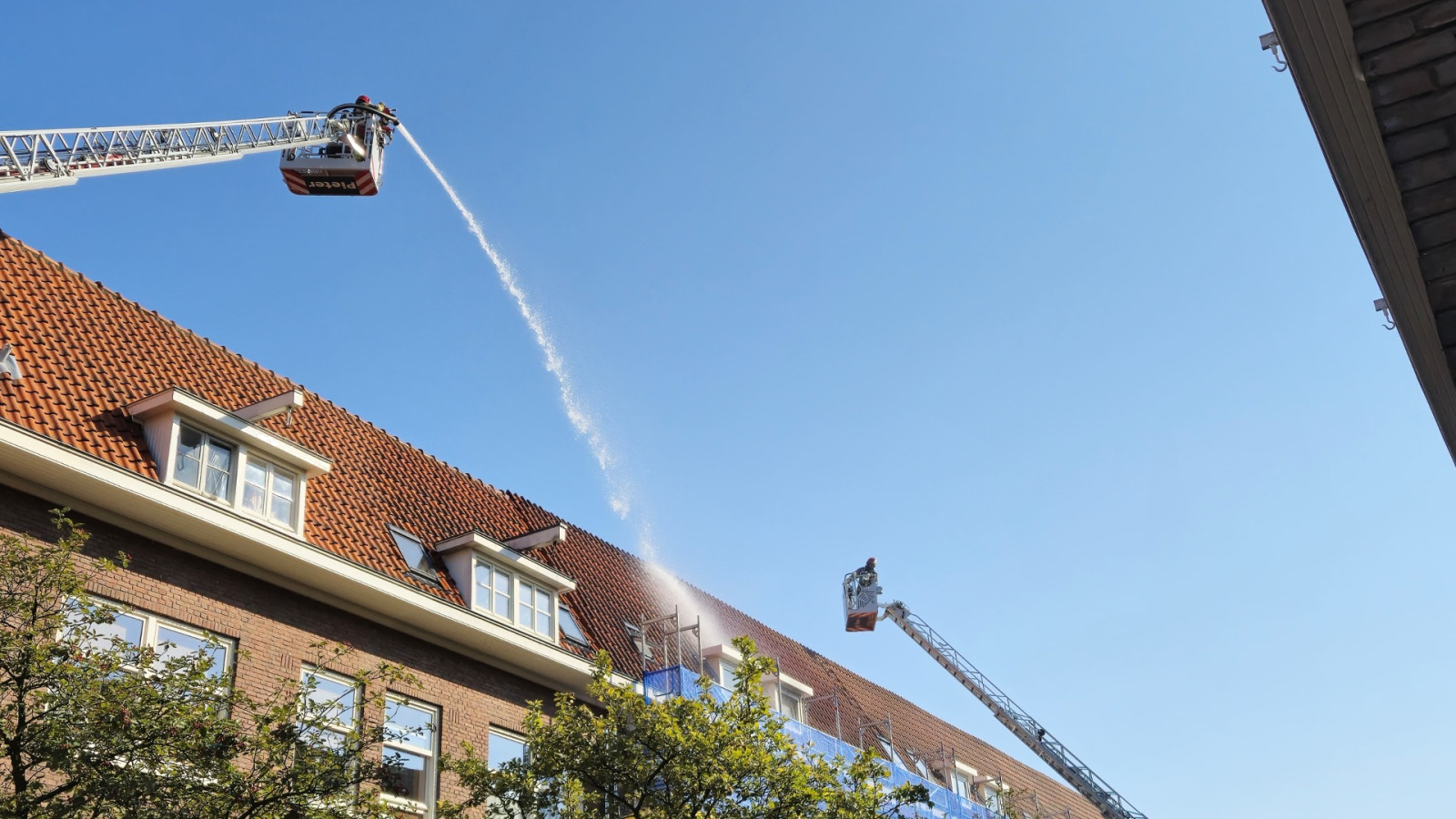 Brand woning Groenendaalstraat 