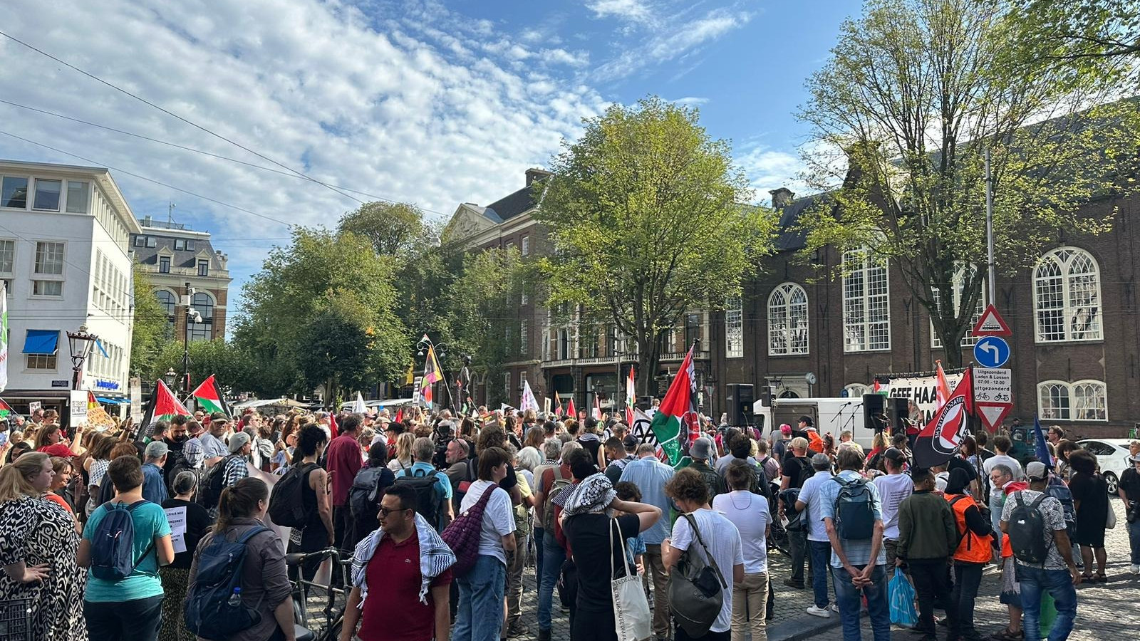 Demonstratie tegen PVV