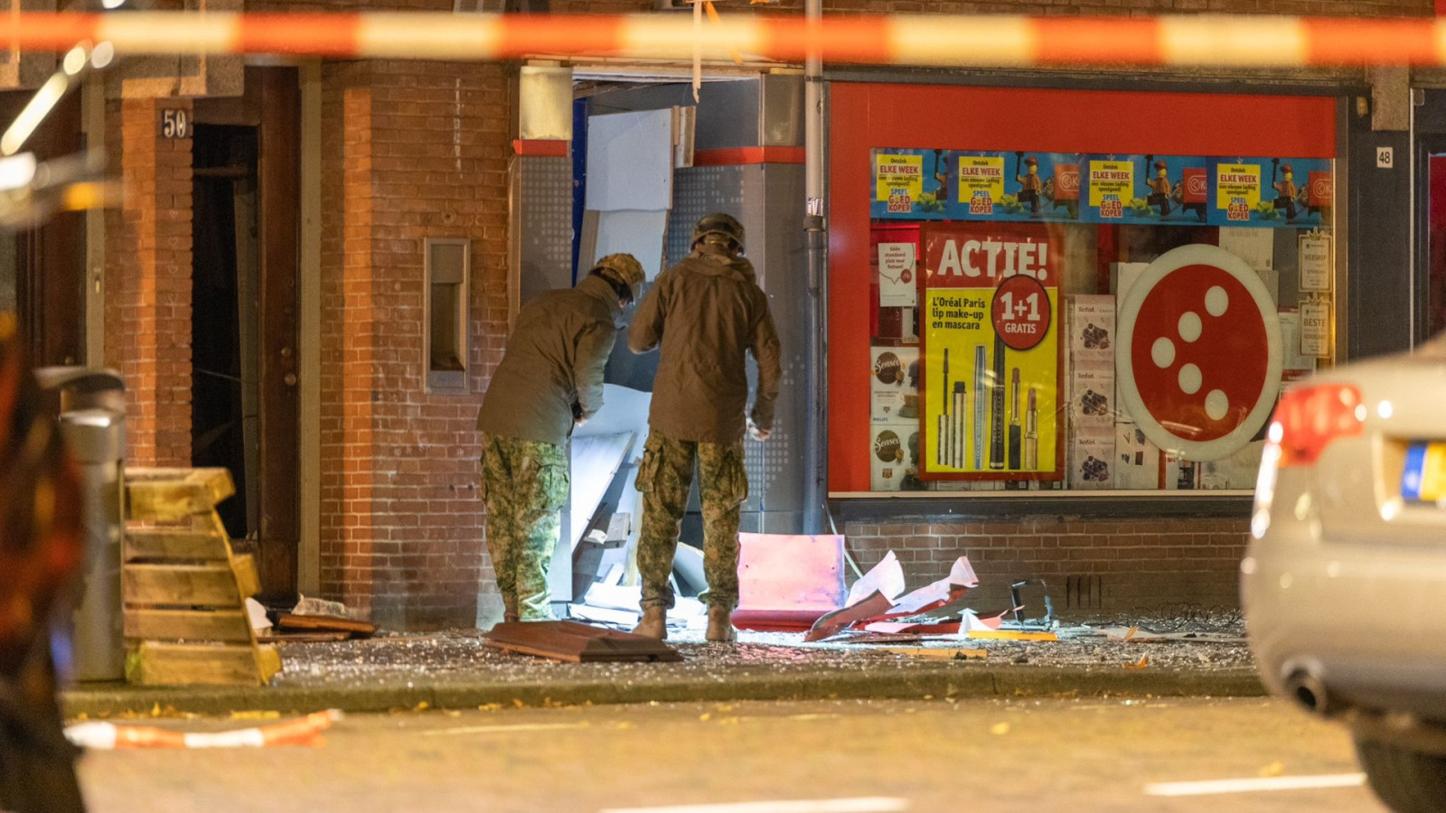 Plofkraak op geldautomaat in Rivierenbuurt