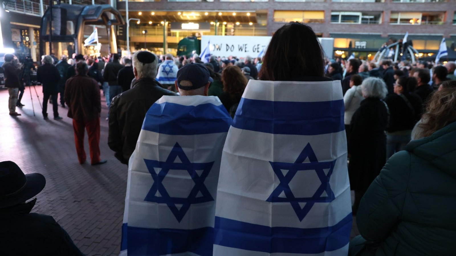 Steunbetuiging Israël in Amstelveen