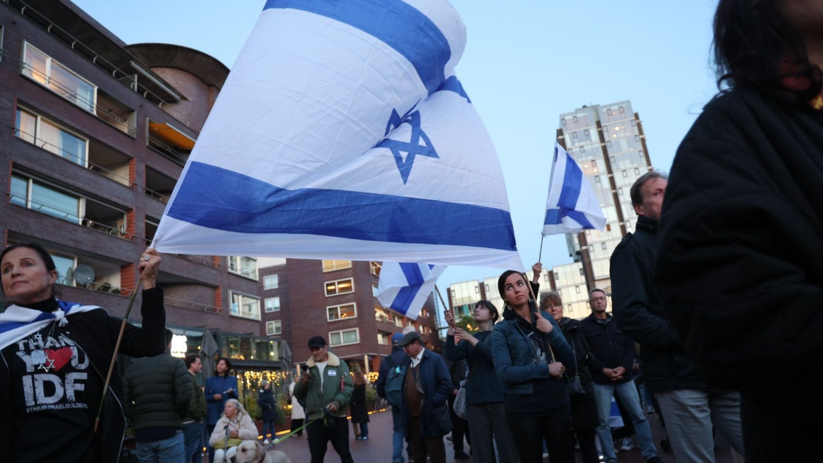 Steunbetuiging Israël in Amstelveen