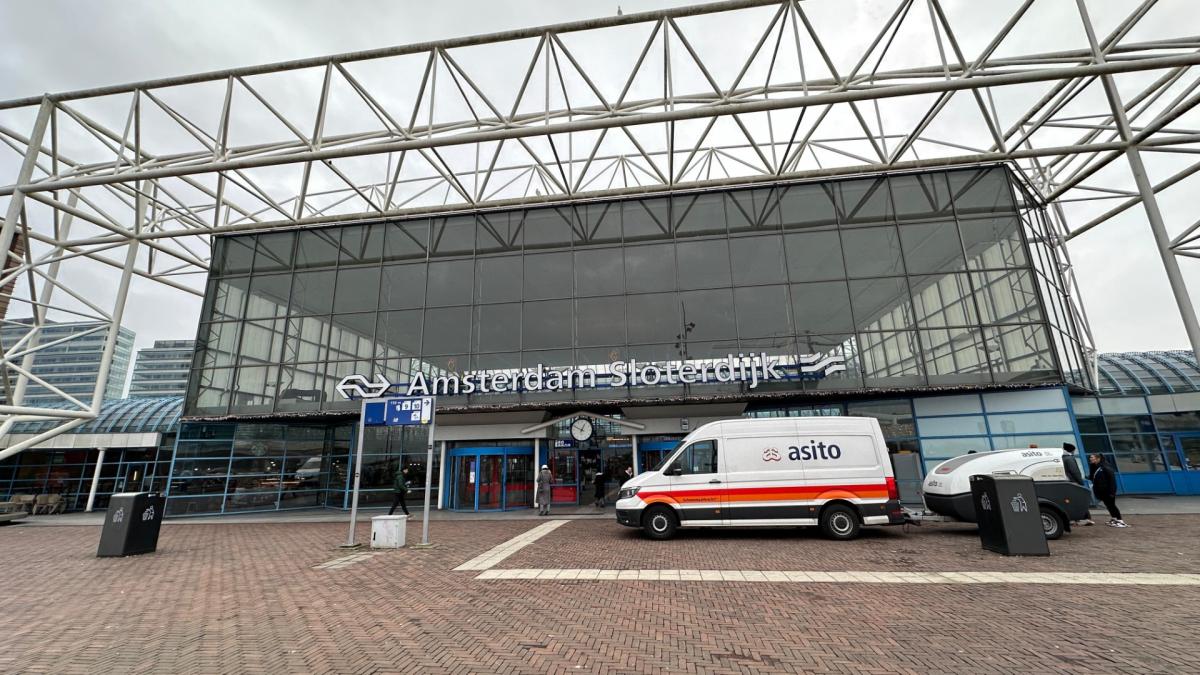 Cameratoezicht bij station Sloterdijk: 