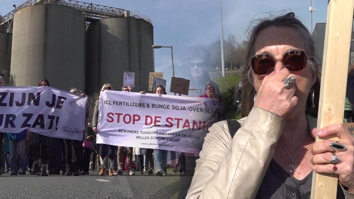 Omwonenden zijn stank kunstmestfabriek ICL zat: 