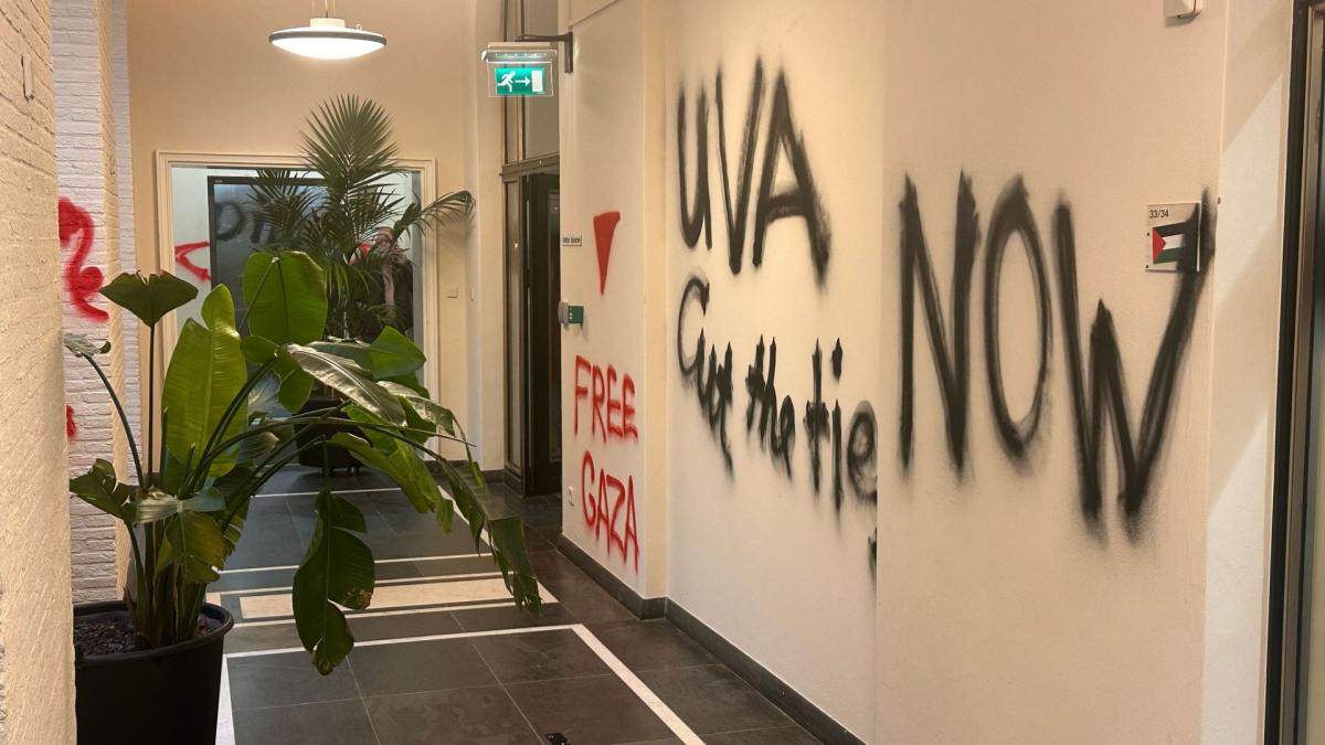 Graffiti en kapotte computers: kan UvA schade na bezettingen verhalen ...