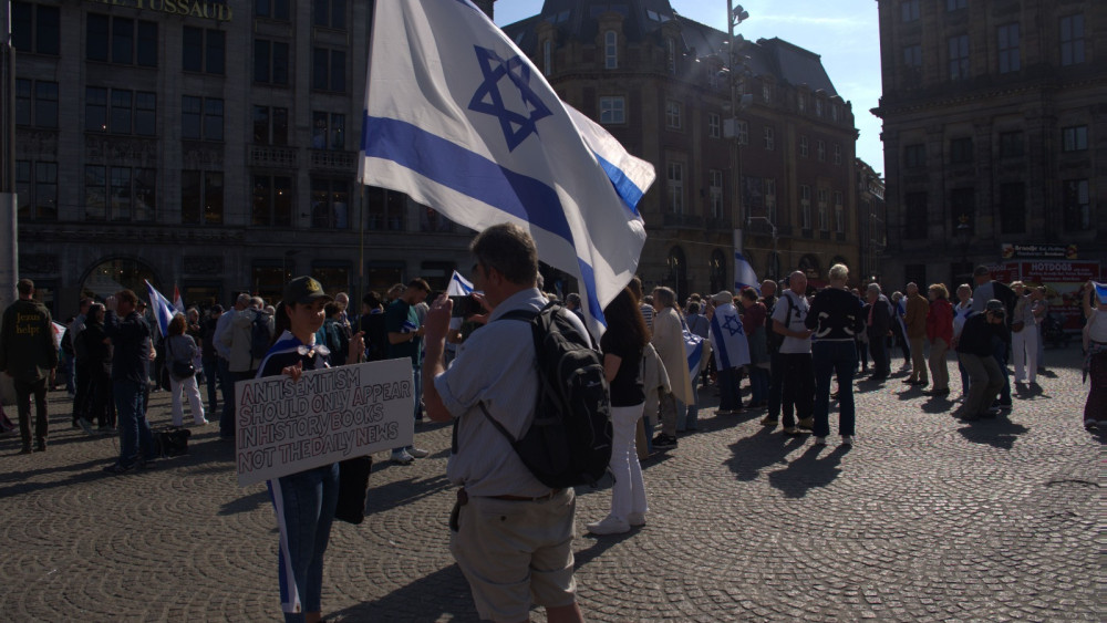 Zes aanhoudingen bij pro-Israëlische demonstratie op de Dam