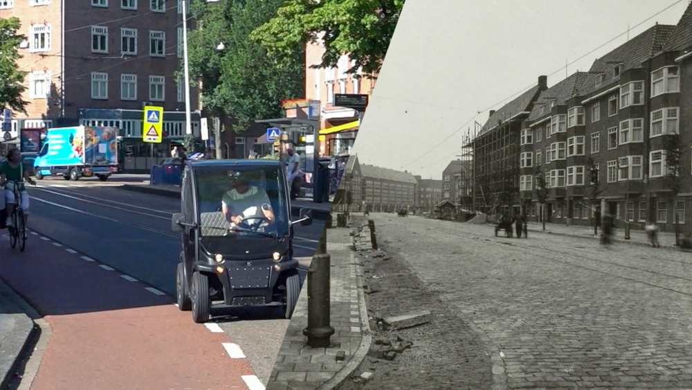 De oorlog speelt een grote rol in de 100-jarige Beethovenstraat