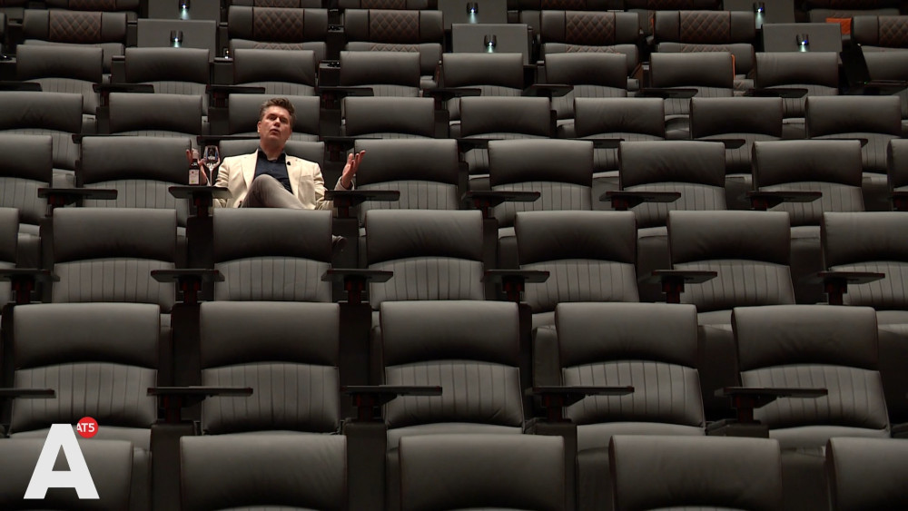 Mega cinema with screen three canal houses wide opens tomorrow in Houthavens