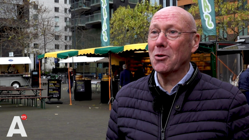 Zuidas Market started as a trial among the office towers: "Now 300 to 400 people visit during lunch"