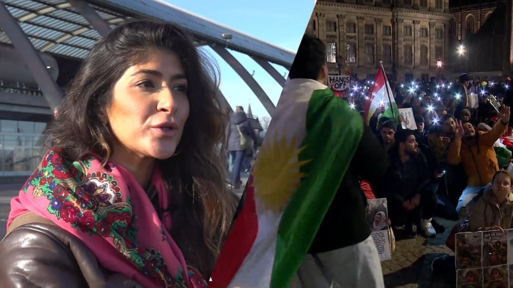 Kezi demonstreert al weken voor de Koerden: "Het is of Koerdistan, of niet meer bestaan"