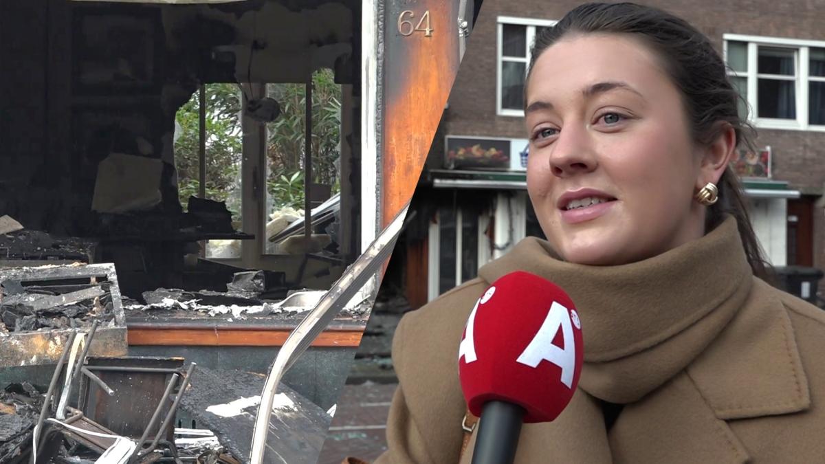 Veel schade na explosie en brand in Maasstraat: 