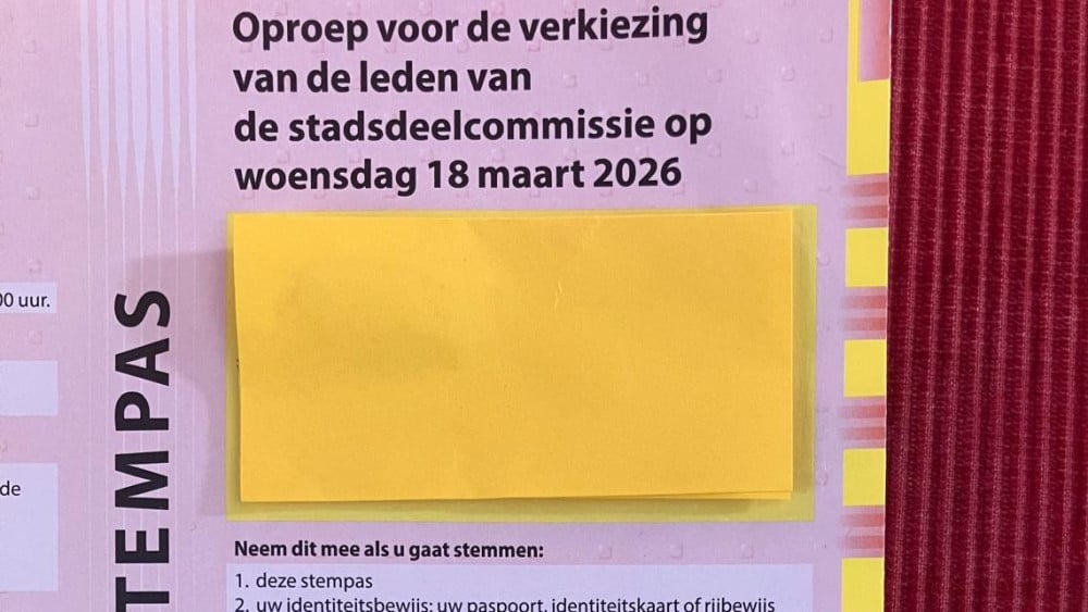 Verbazing bij ouders door stempassen voor hun 16- of 17-jarige kind, maar het is geen fout
