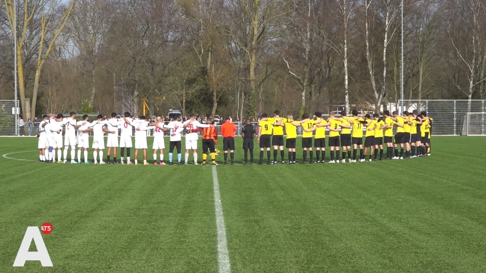Herdenking bij voetbalclub Taba voor overleden teamgenoot Maxime (22): "Hij was als een broer''