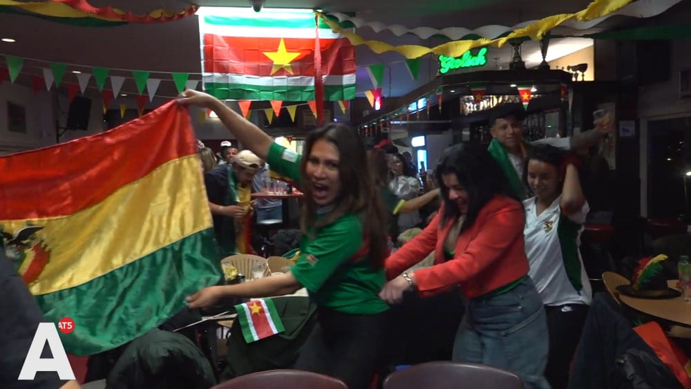 Boliviaans feest en Surinaams verdriet in kantine DTA Fortius