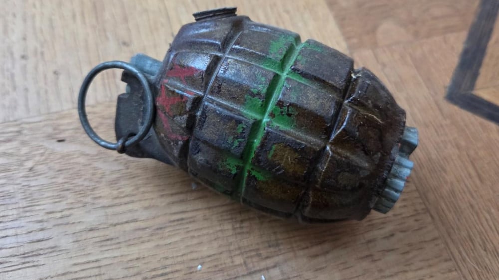 Explosief gevonden tijdens ontruiming huis: "Geen paasei, maar een handgranaat"