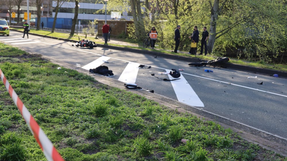 Slachtoffers van botsing tussen motor en fatbike zijn 35 en 26, zwaargewond in ziekenhuis