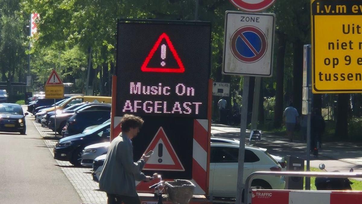 Festival in sportpark Middenmeer uur voor start afgelast: tentconstructie zou onveilig zijn