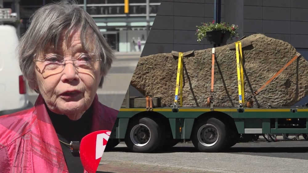 Glazen kunstwerk verdwijnt na 27 jaar van Osdorpplein, weduwe kunstenaar teleurgesteld