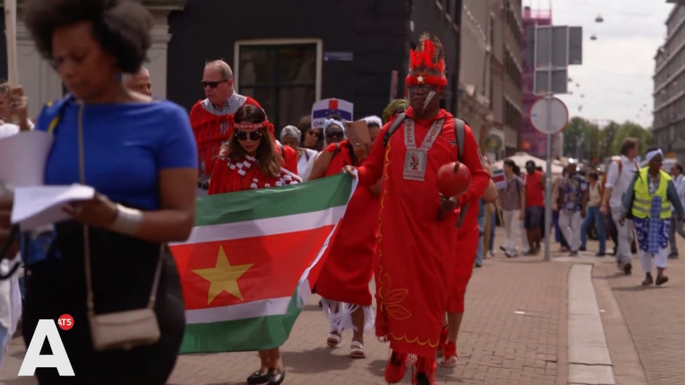 Keti Koti month kicks off with memorial march: 'Have more love and understanding for each other'