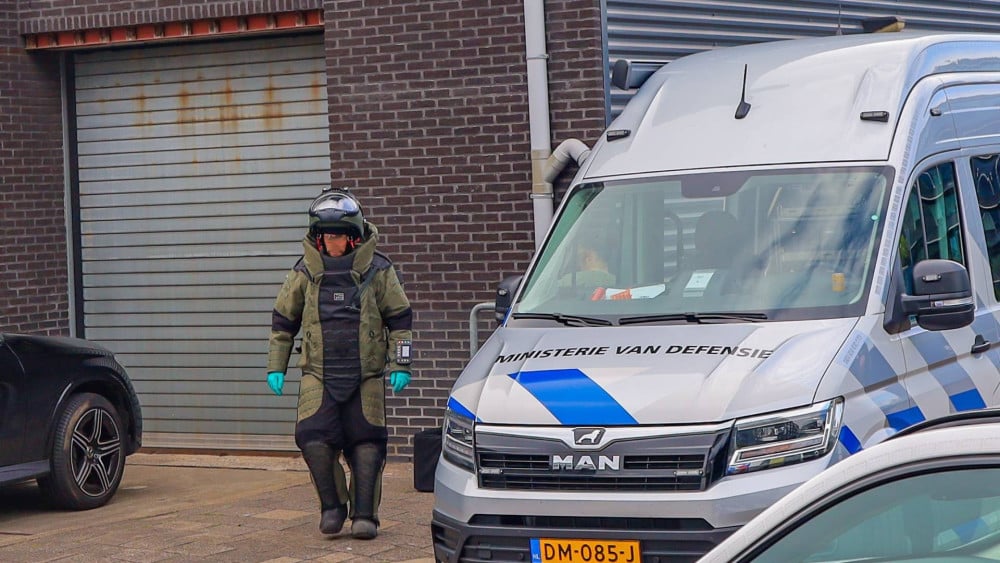 EOD ingezet voor mogelijke explosieven in bedrijfspand Westpoort