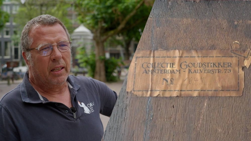 Robert vindt geroofd Goudstikker-schilderij tussen grofvuil: "Ik vond het een oerlelijk ding"