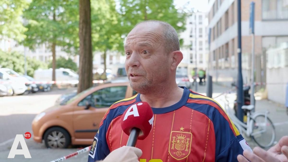 Buurtbewoner Henk zag achtervolging Nieuw-West vanaf balkon: 