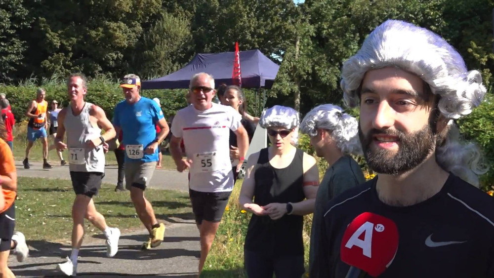 Vijf kilometer hollen op de Vijfde van Beethoven: lukt het om voor het slotakkoord te finishen?