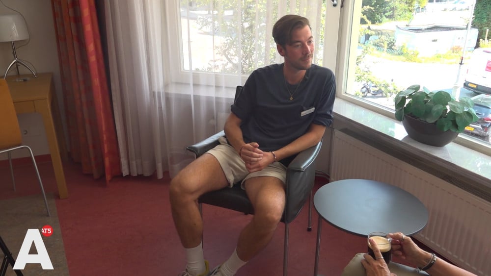 Joris werkt vrijwillig in een hospice: ''Mensen vieren hier nog elke dag het leven''