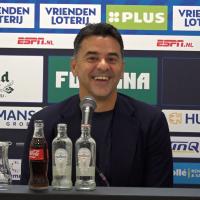Míchel Sánchez hoopt op een biertje in de bus van Sittard naar Amsterdam