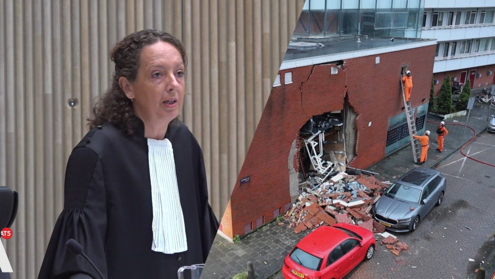 Tussen brokstukken explosie Osdorp vond recherche wapenarsenaal en voet van verdachte