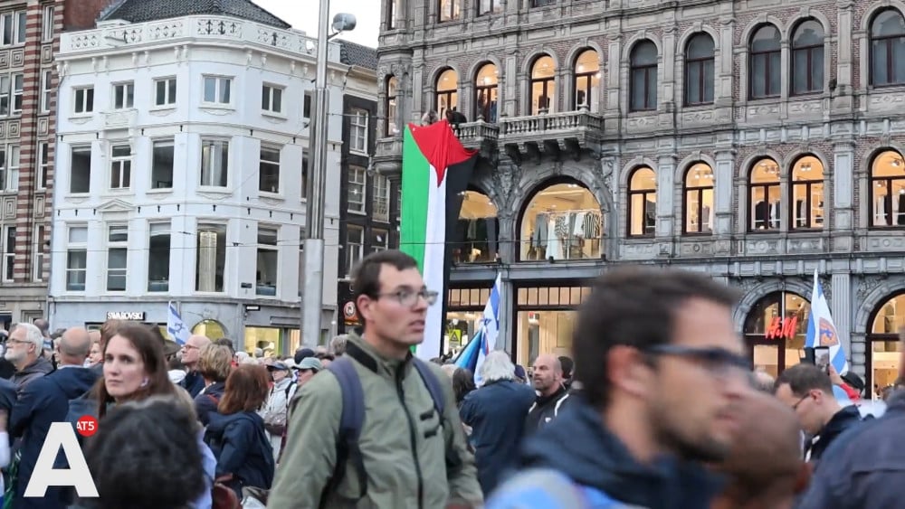 Kijk terug: ongeregeldheden op de Dam tijdens Israëlmanifestatie