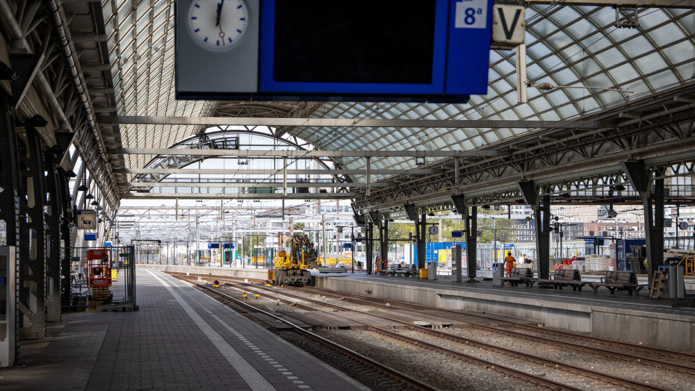 Vandaag geen treinen van en naar Centraal Station