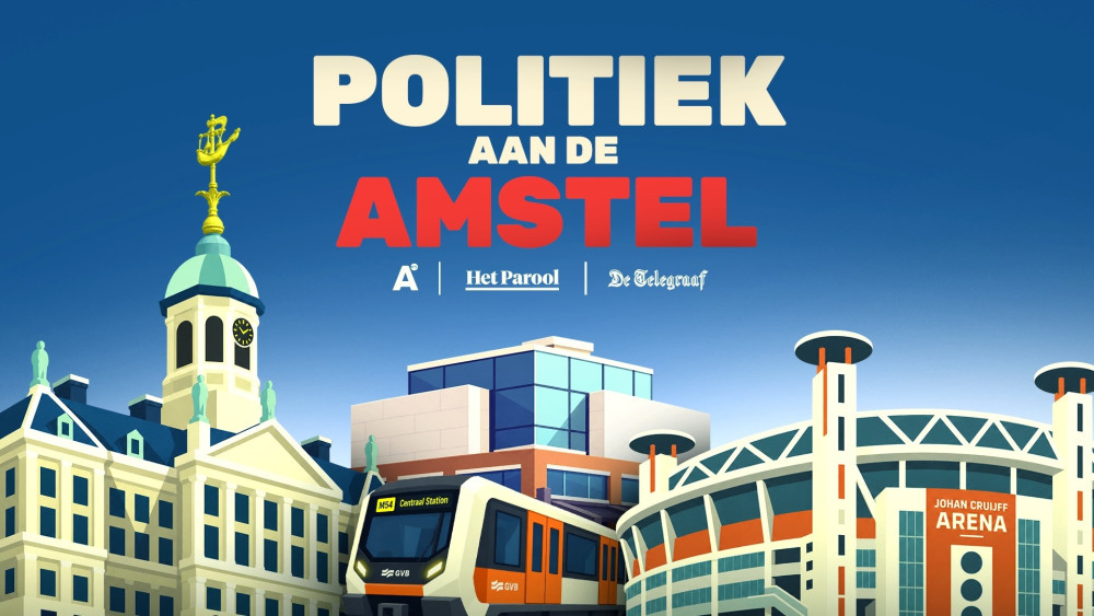 Political podcast Politiek aan de Amstel starts today with a new lineup