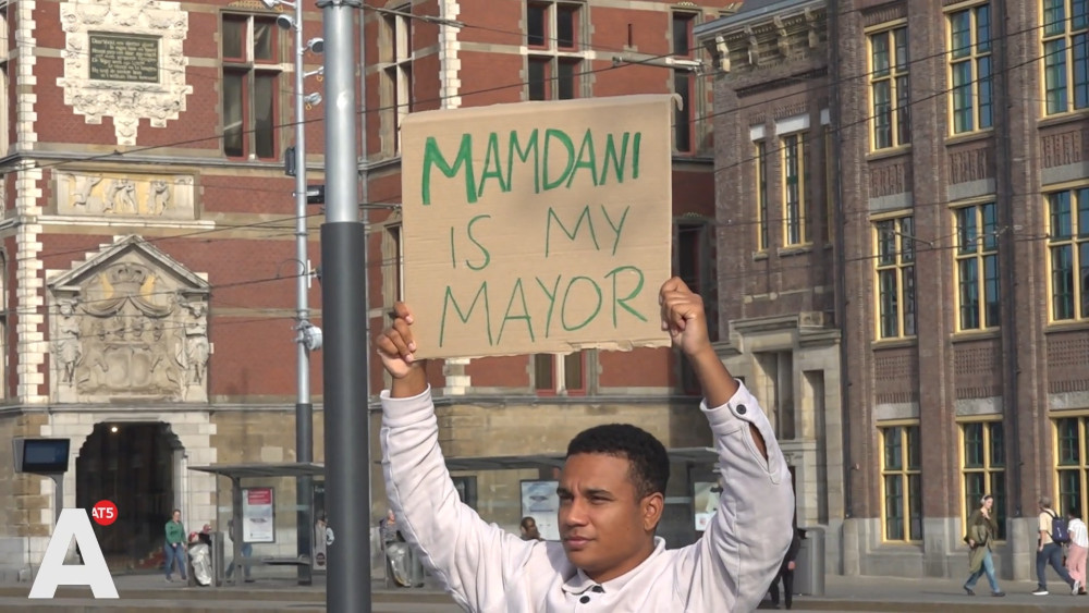 Mamdani hype also catching on among Amsterdam youth: "He is my mayor"