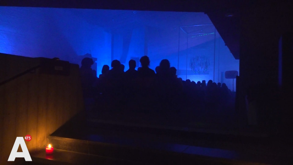 No hard beats at this ADE party: "A place to truly look within"